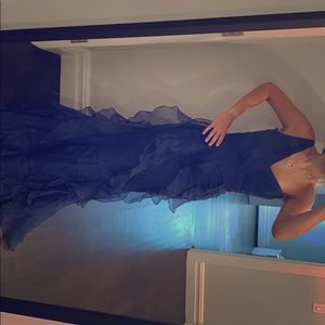 Badgley Mischka formal gown. Blue size 4